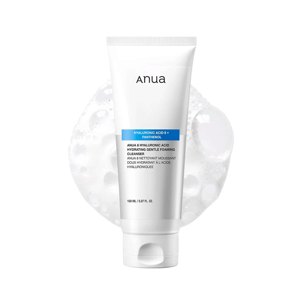 Anua 8 Hyaluronic Acid Hydrating Gentle Foaming Cleanser 150ml