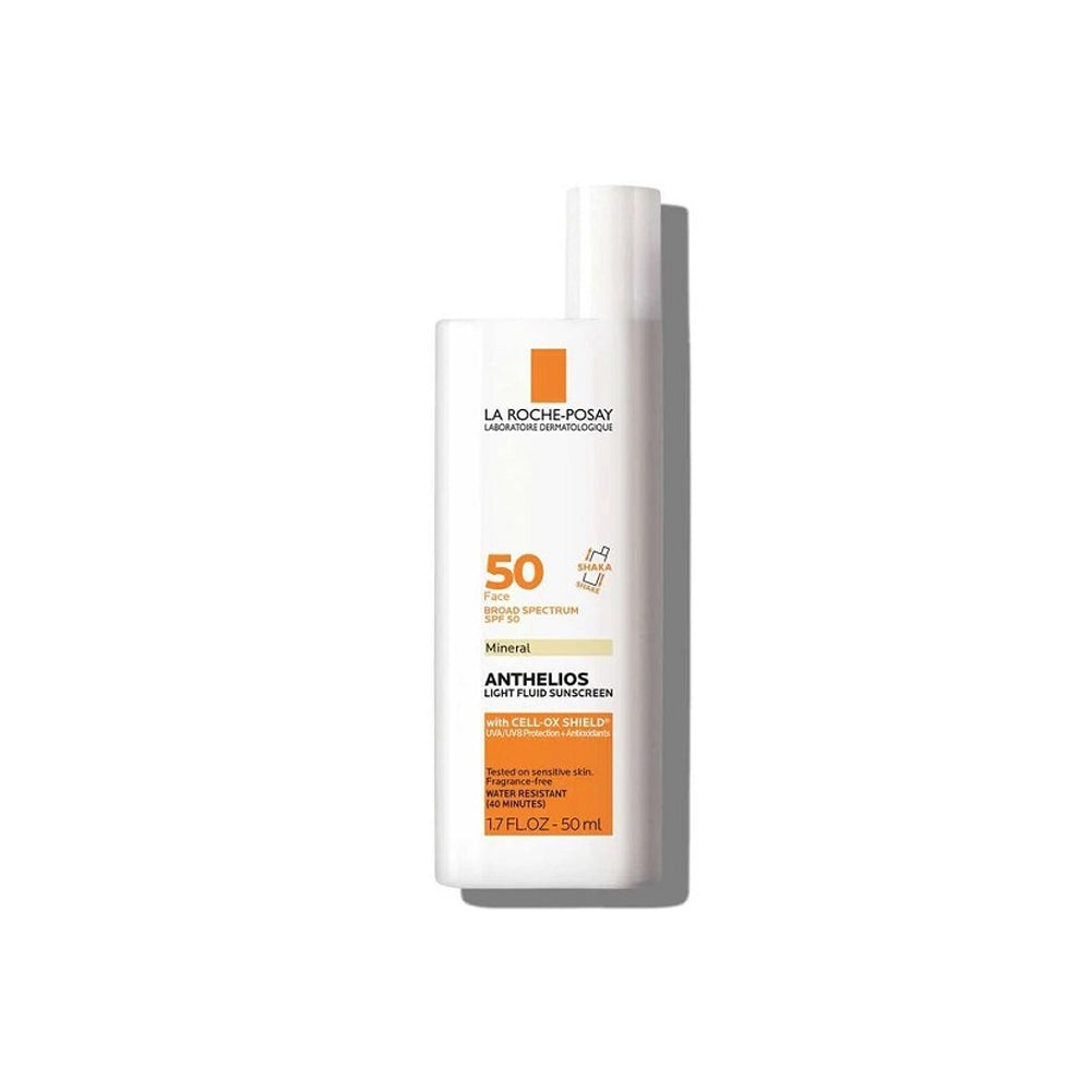 La Roche-posay Spf 50 Face Tinted Mineral Anthelios Light Fluid Sunscreen 50ml - Snapcart.pk