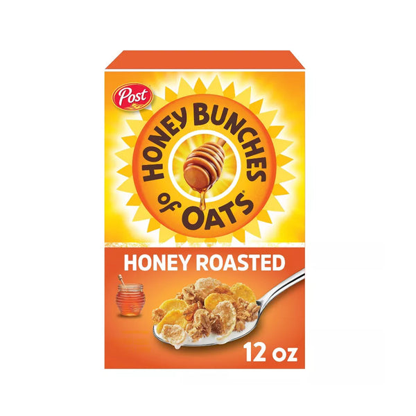 Post Honey Bunches Of Oats Honey Roasted Cereal 340g - Snapcart.pk