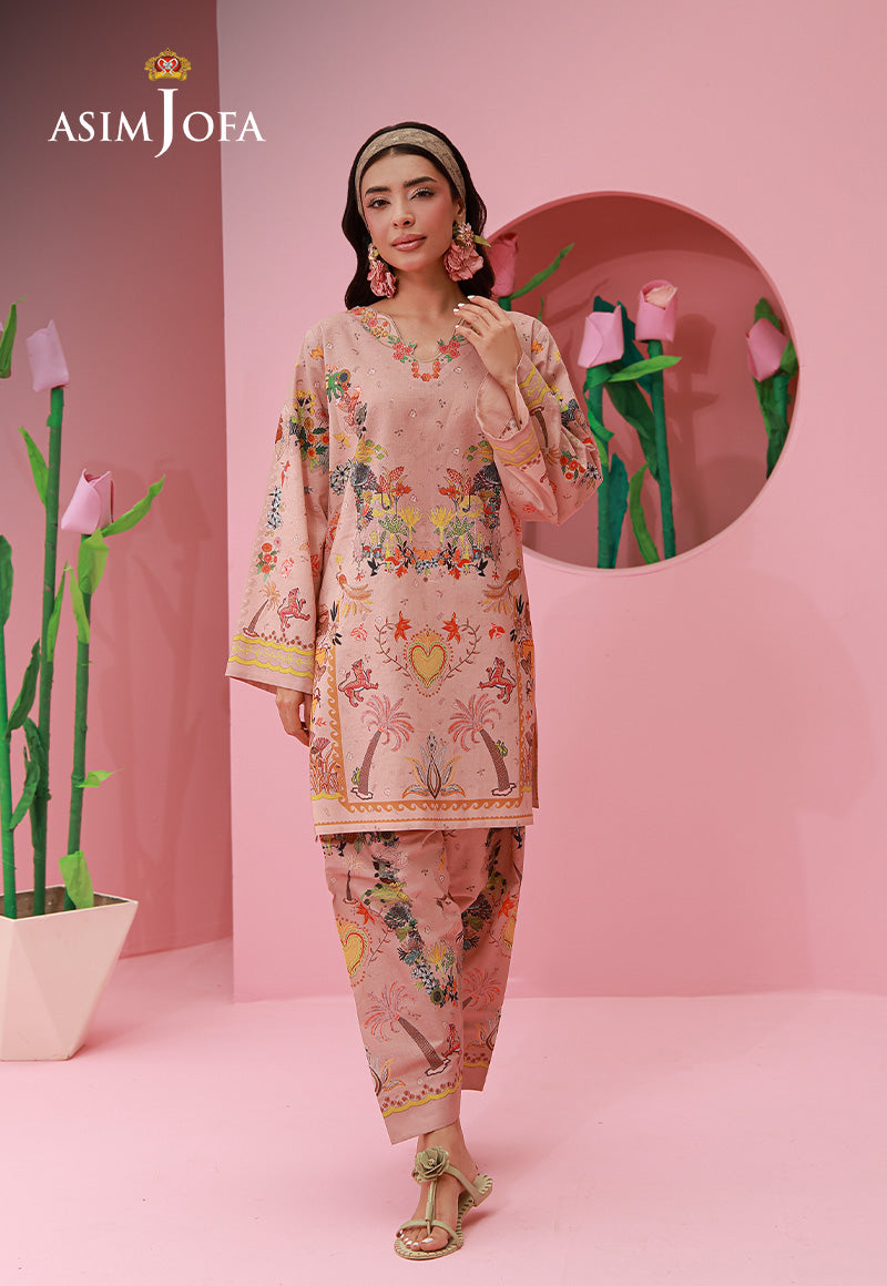 Asim Jofa Stitched 2 Piece Printed Lawn Ramadan Edit-AJPB-276