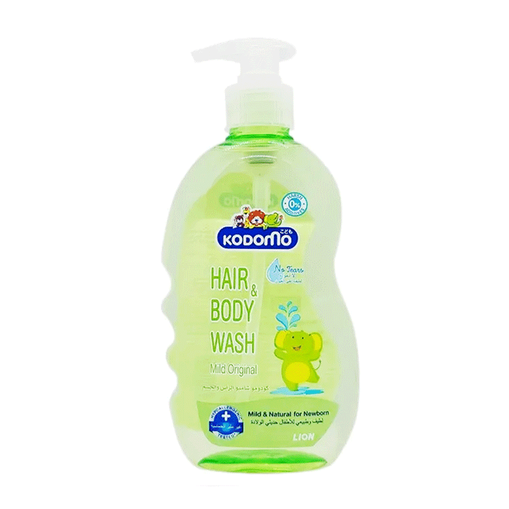 Kodomo Hair & Body Wash Mild Original 400ml