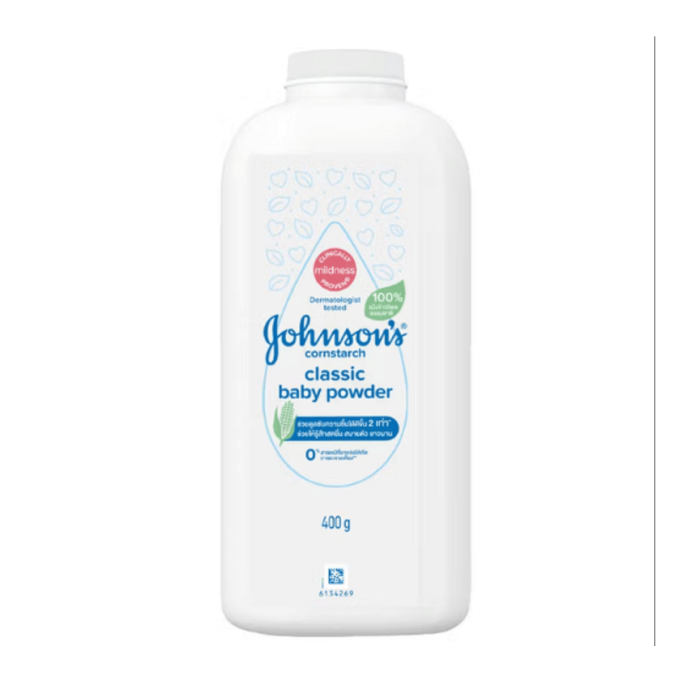 Johnsons Cornstarch Classic Baby Powder 400g