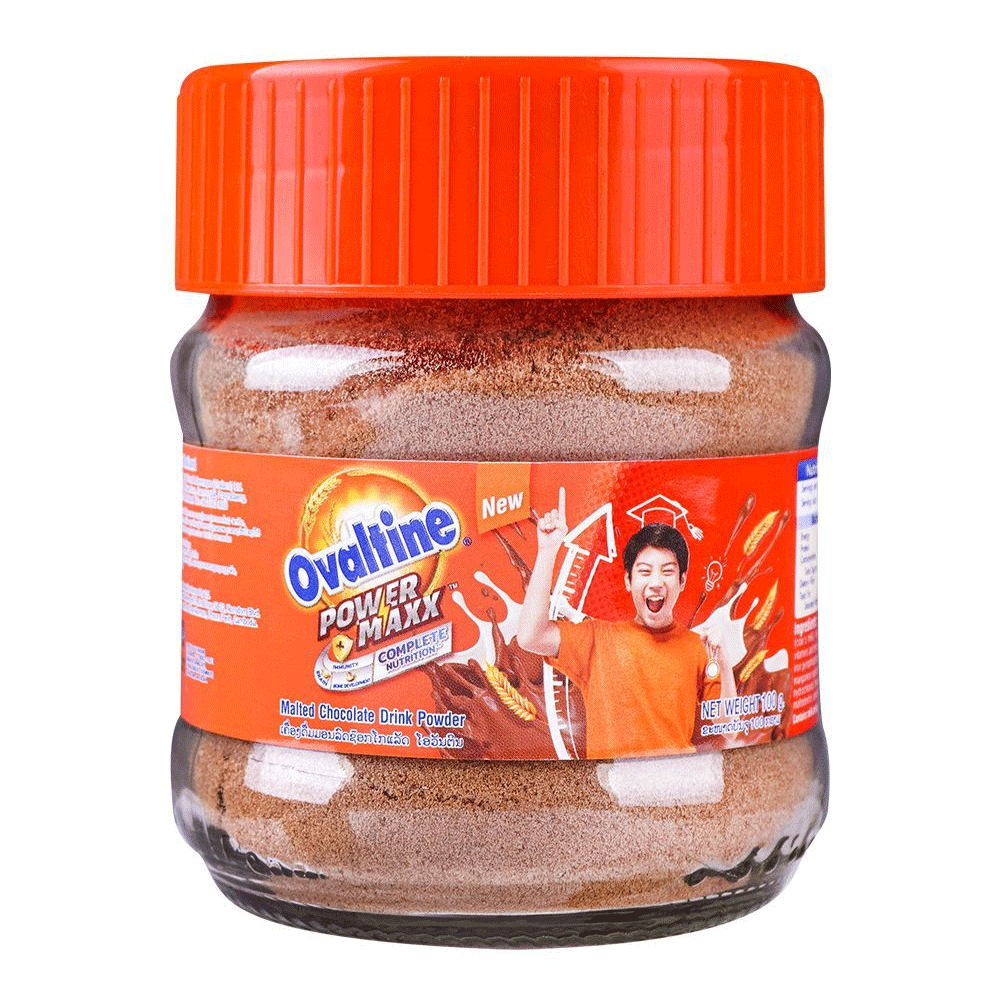 Ovaltine Malted Chocolate Drink Power 100g Jar