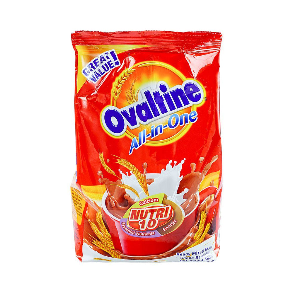 Ovaltine All-in-one Pouch 495g - Snapcart.pk