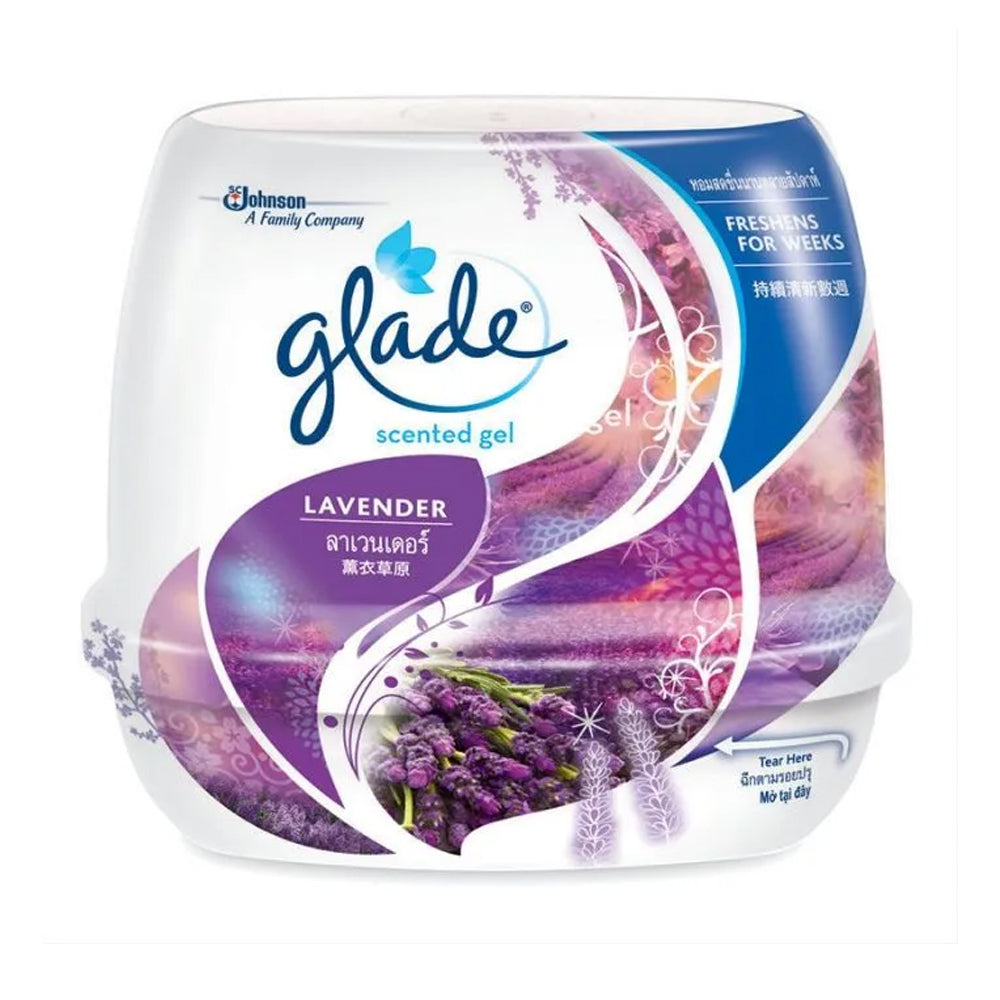 Glade Scented Gel Vavender Air Freshner 180g