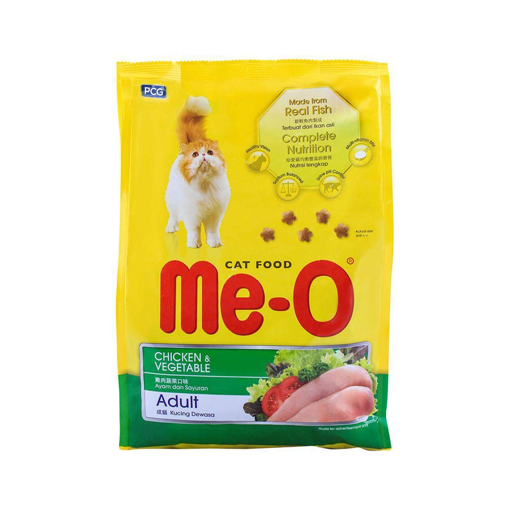 Me-o Cat Food Chicken & Vegetable Adult 1.2kg