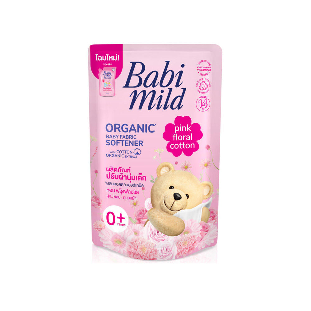 Babi Mild Fabric Softener Pink Floral 570ml - Snapcart.pk