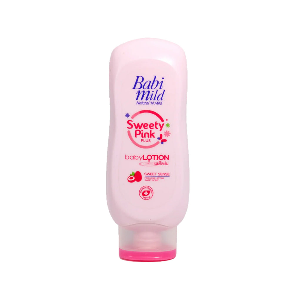 Babi Mild Sweety Pink Plus Baby Lotion 180ml - Snapcart.pk