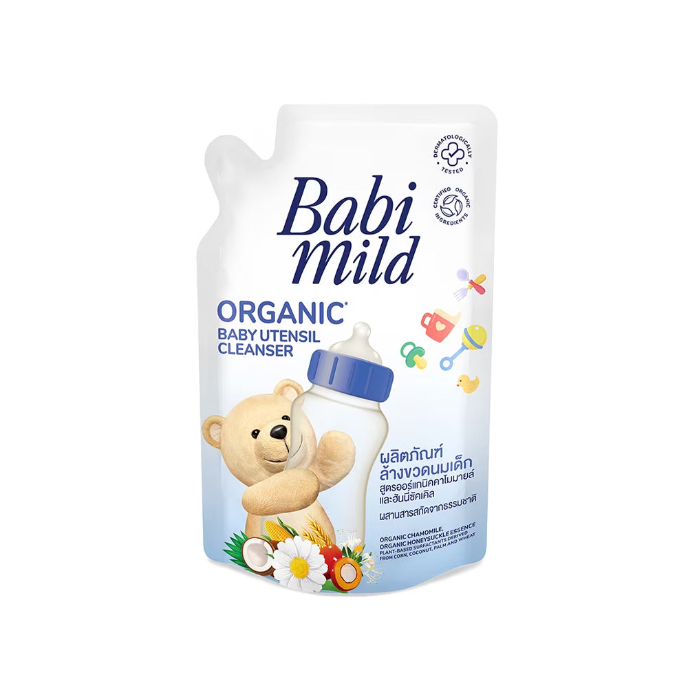 Babi Mild Organic Baby Utensil Cleanser 600ml - Snapcart.pk