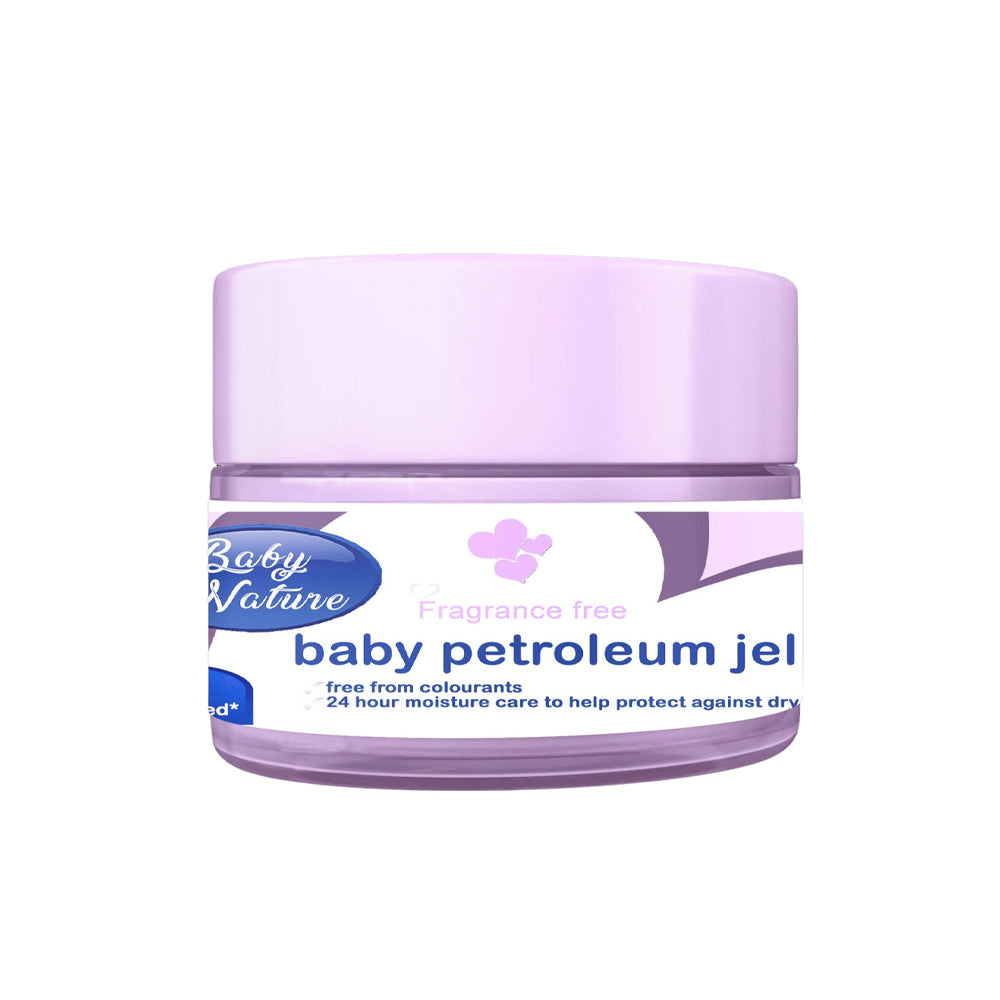 Baby Nature Fragrance Free Baby Petroleum Jelly 100ml - Snapcart.pk