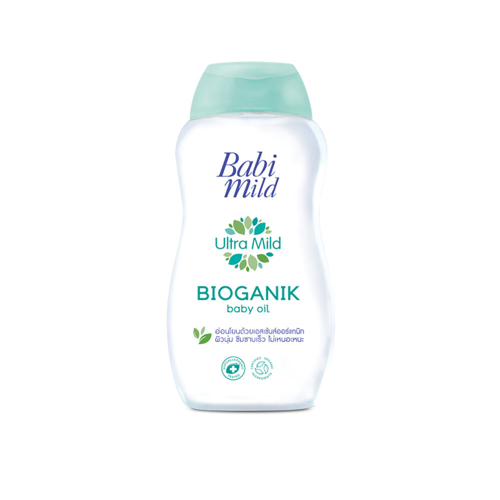 Babi Mild Bioganik Organic Baby Oil 200ml - Snapcart.pk