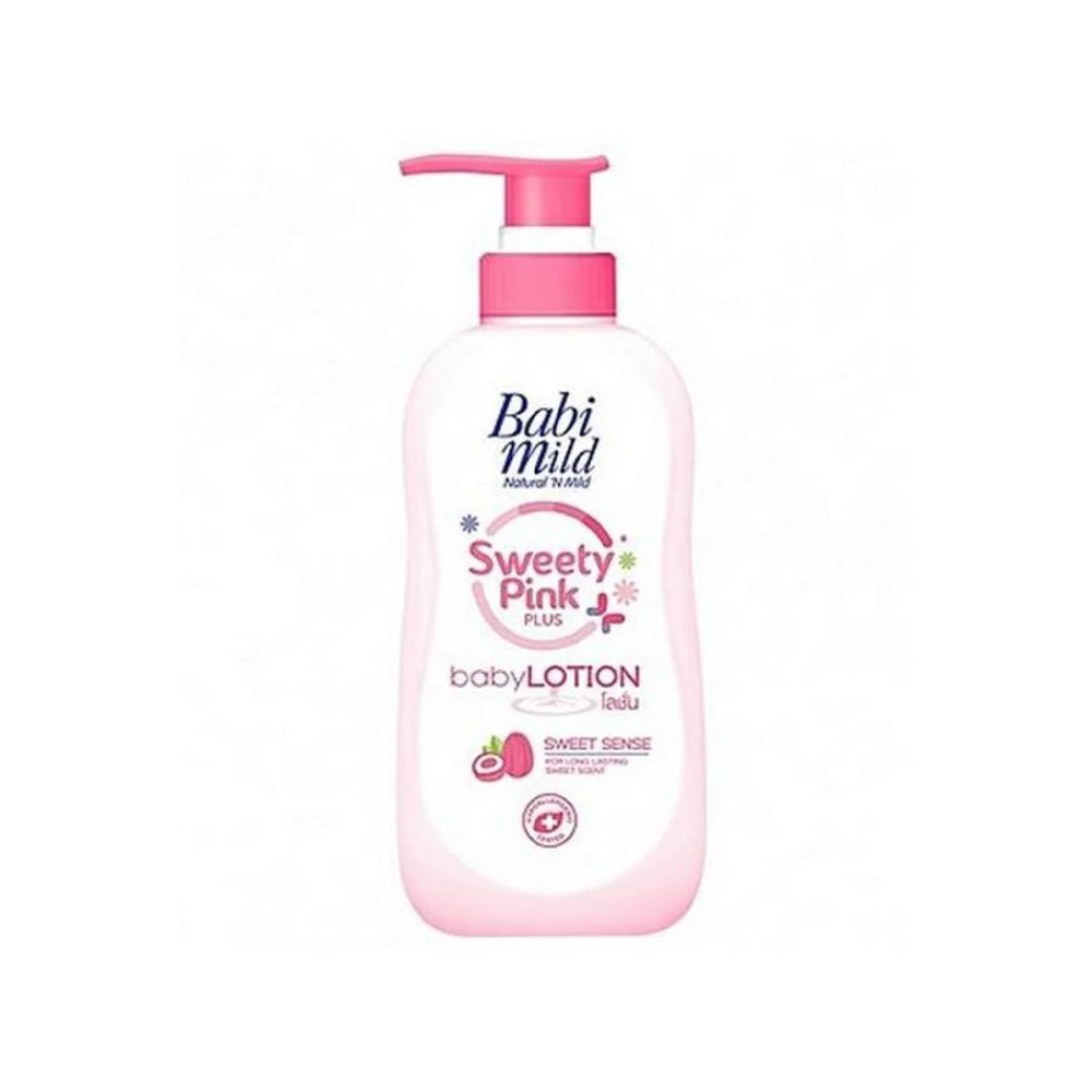 Babi Mild Sweety Pink Plus Baby Lotion 400ml - Snapcart.pk