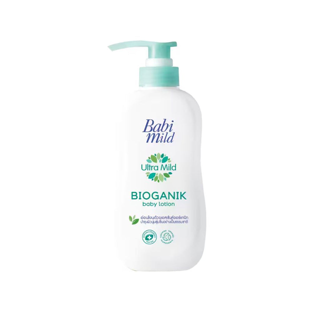 Babi Mild Ultra Mild Bioganik Baby Lotion 400ml - Snapcart.pk