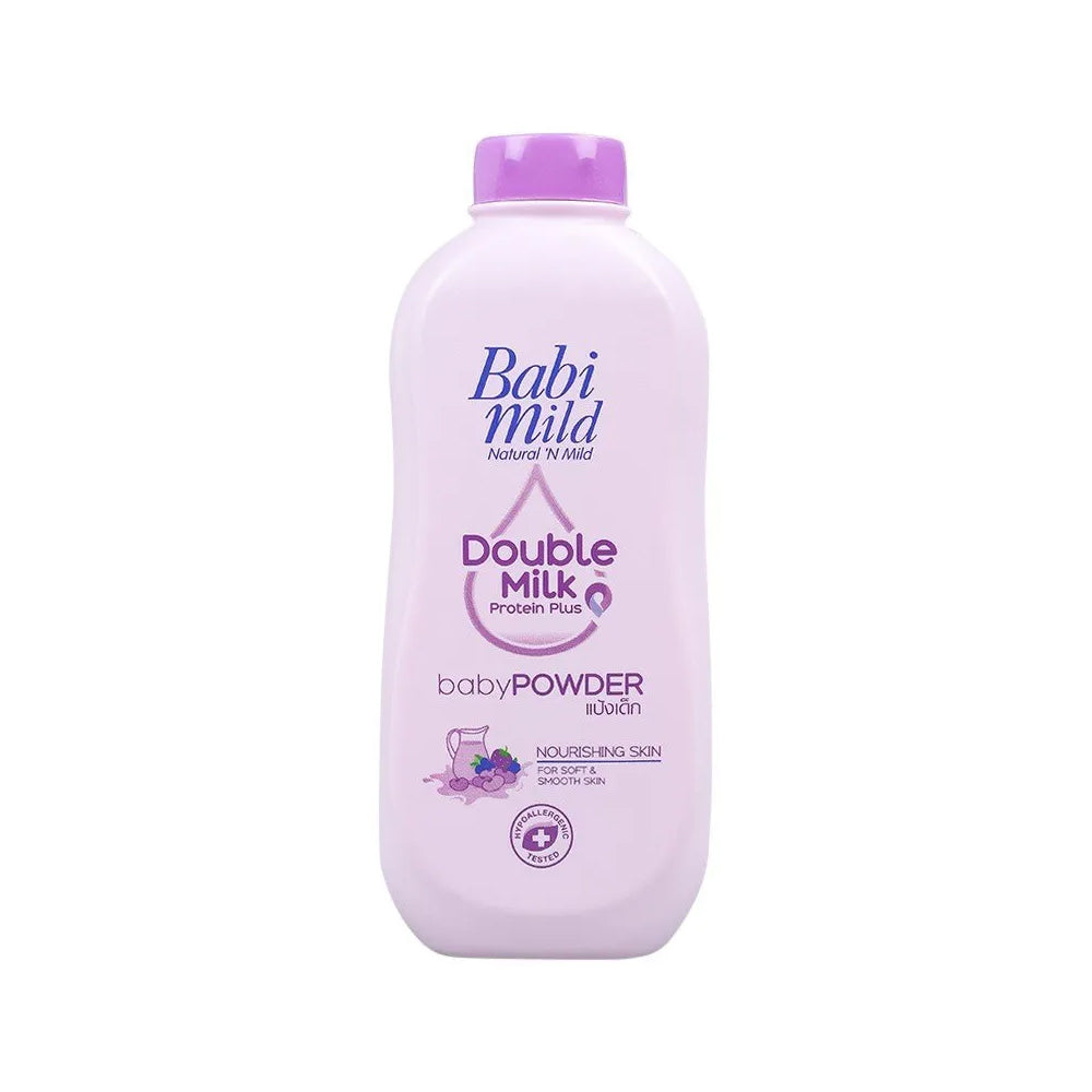 Babi Mild Double Milk Protein Plus Baby Powder 160g - Snapcart.pk