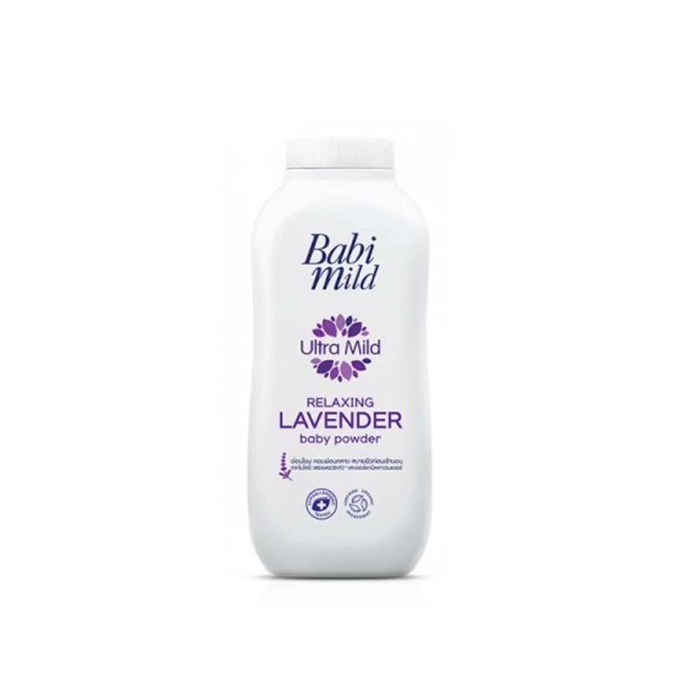 Babi Mild Ultra Mild Relaxing Lavender Baby Powder 180g - Snapcart.pk