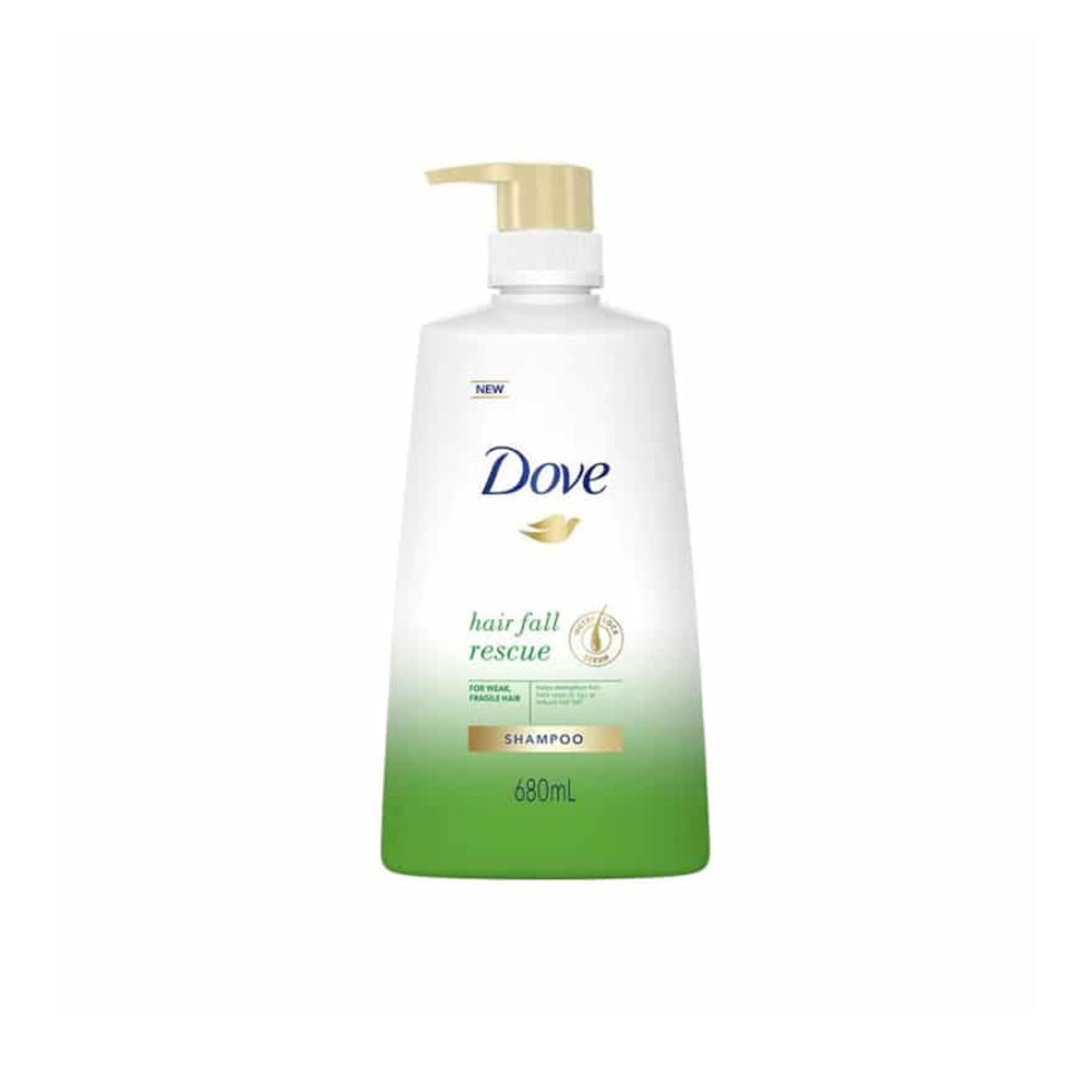 Dove Shampoo Hair Fall Rescue 680ml Pump Imp - Snapcart.pk