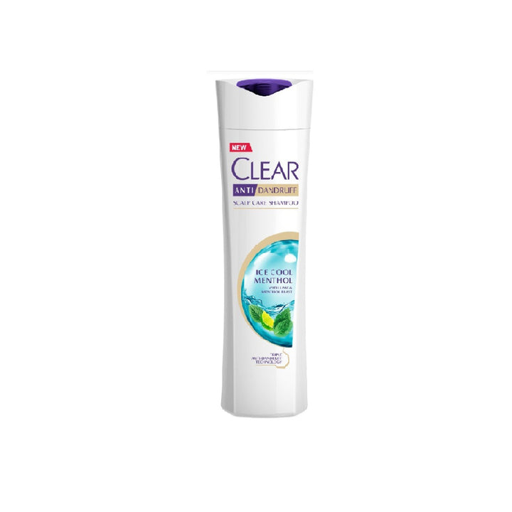 Clear Anti Dandruff Ice Cool Menthol Shampoo 325ml - Snapcart.pk