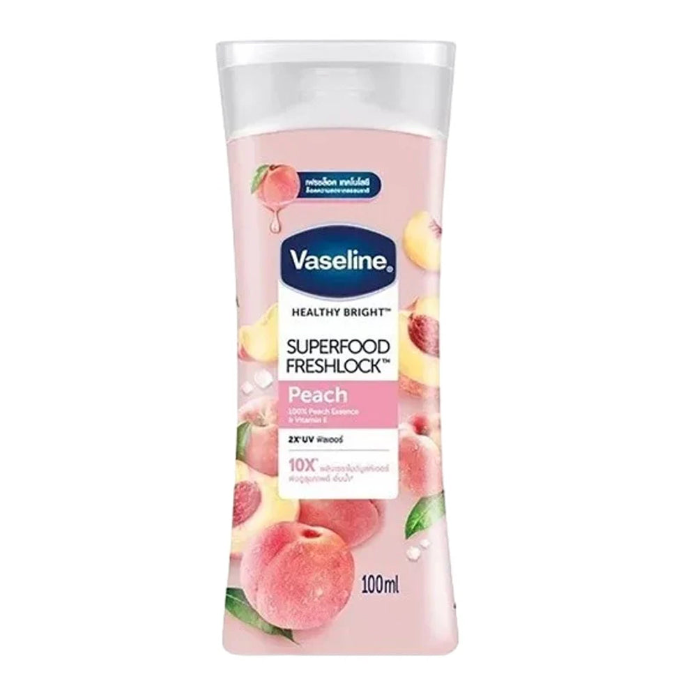 Vaseline Healthy Bright Superfood Freshlock Peach 100ml