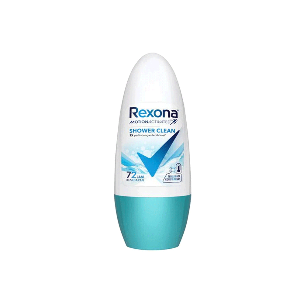 Rexona Shower Clean Roll On 45ml - Snapcart.pk