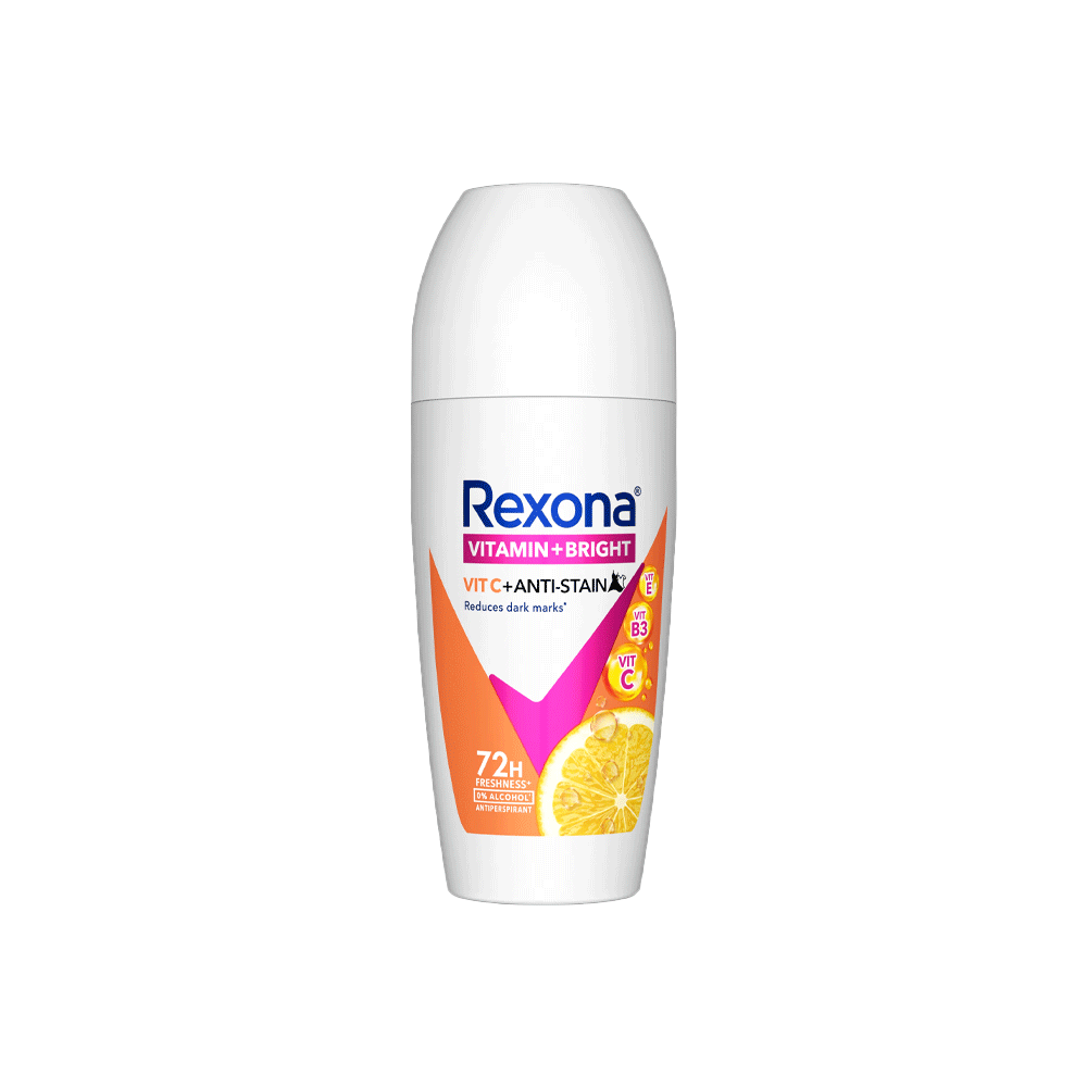 Rexona Vit C+anti-stain Roll On 45ml - Snapcart.pk