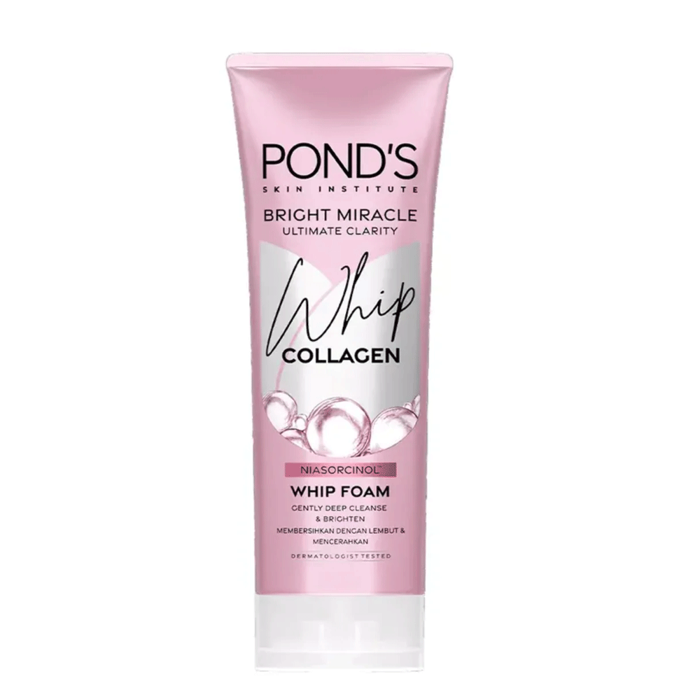 Ponds Bright Miracle Whip Collagen Whip Foam 90g
