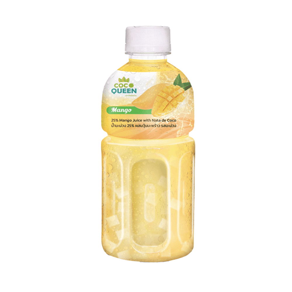 Coco Queen Mango Juice With Nata De Coco 320ml