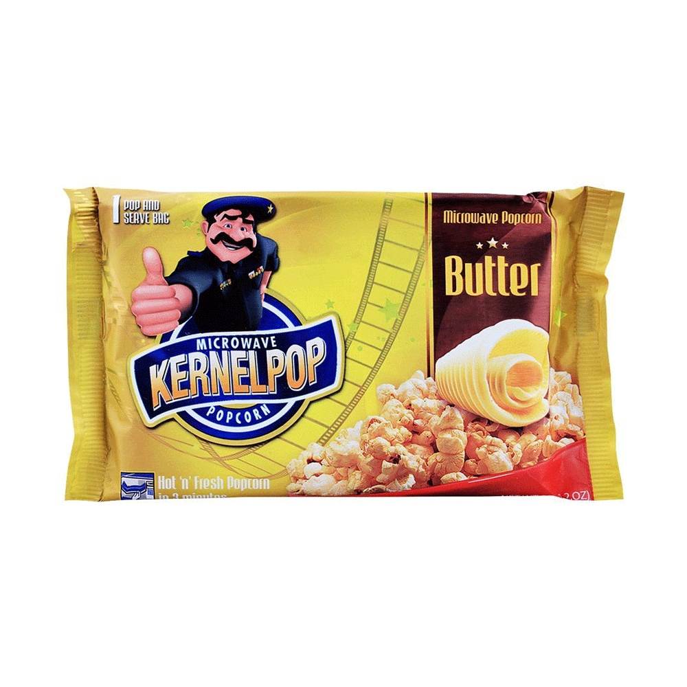 Kernelpop Popcorn - Butter 90g - Snapcart.pk