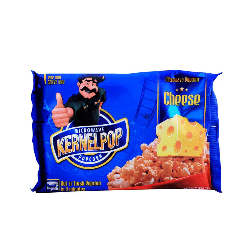 Kernelpop Popcorn - Cheese 90g - Snapcart.pk