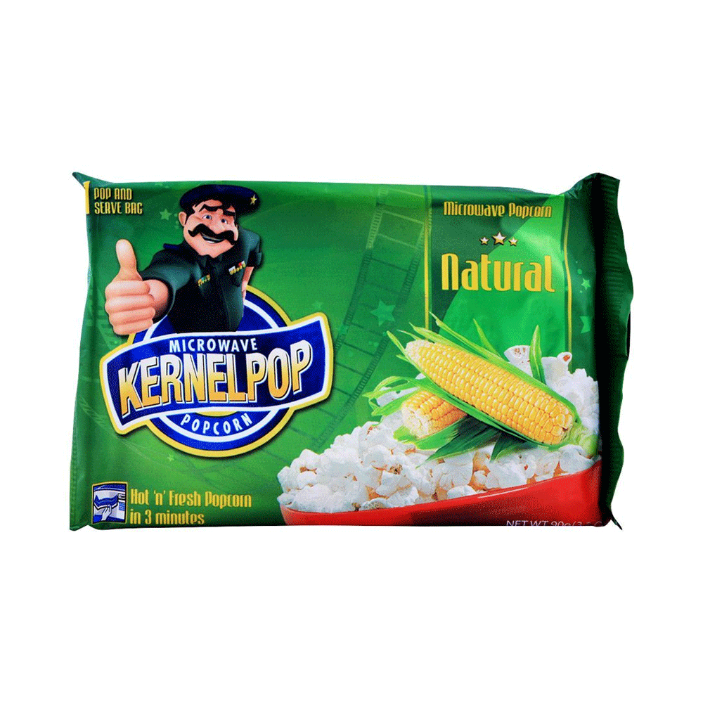 Kernelpop Popcorn - Natural 90g - Snapcart.pk
