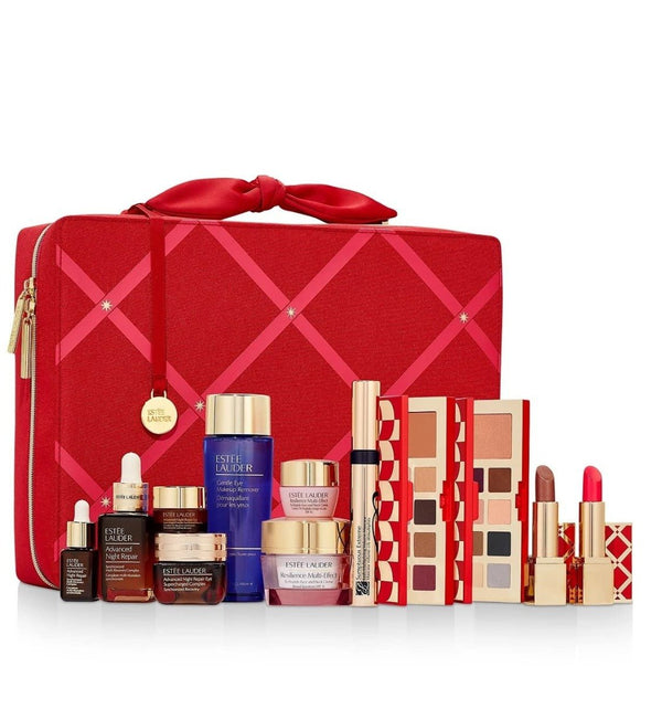Estee Lauder Holiday Includes 9 Full Size +3 Travel Sizes Gift Set