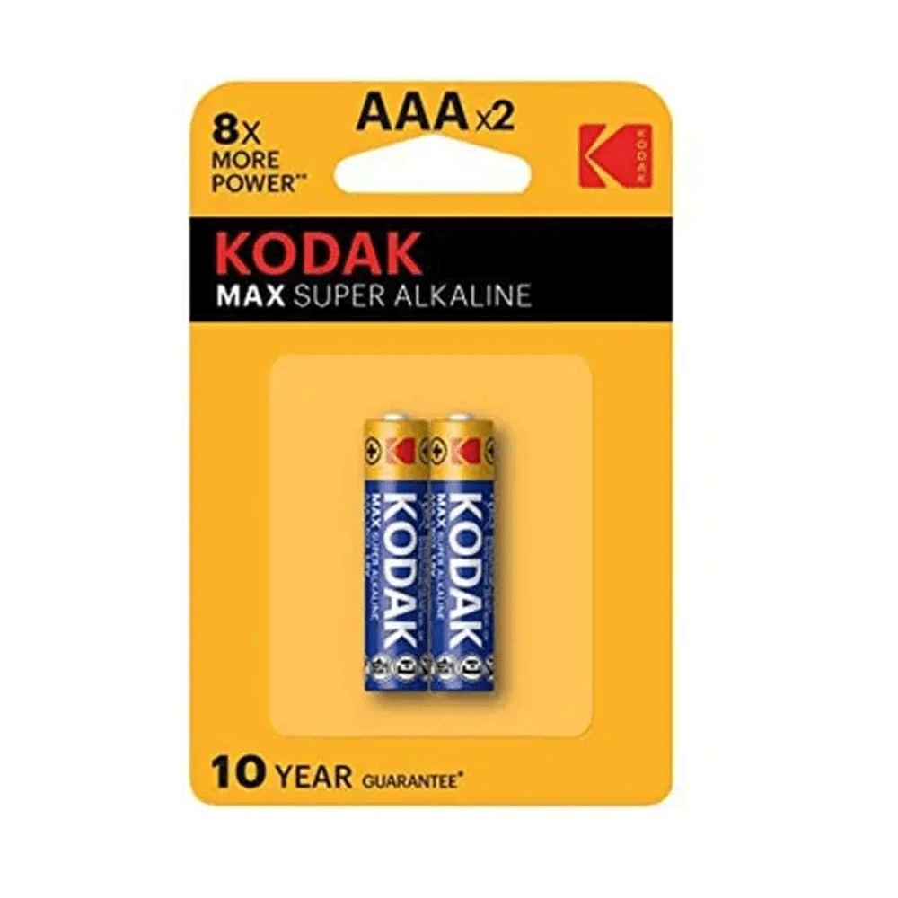 Kodak Max Alkaline Aaax2 Bettery