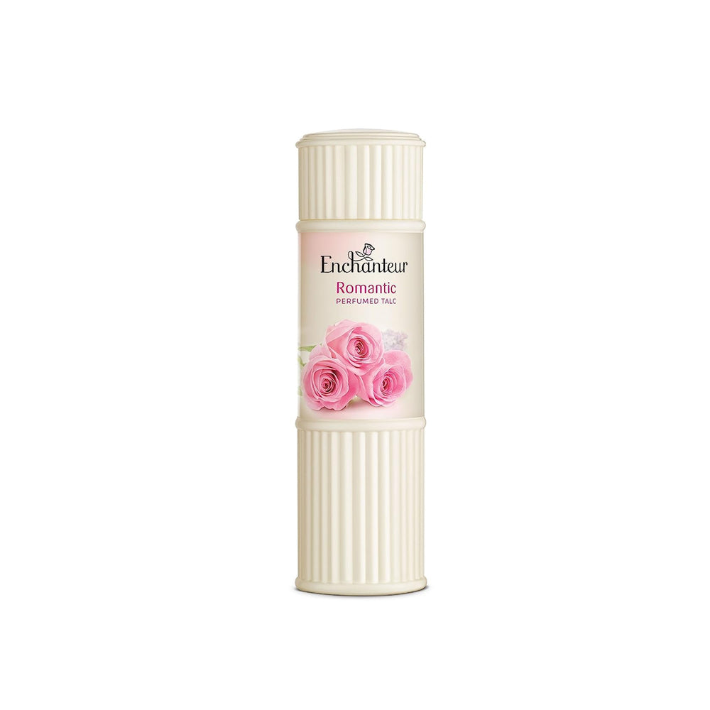 Enchanteur Perfumed Talcum Powder Romantic 125g - Snapcart.pk
