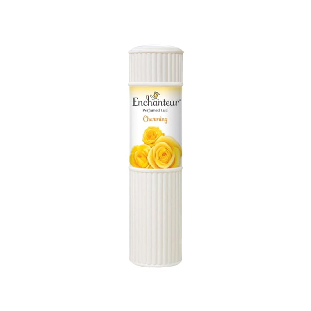 Enchanteur Perfumed Talcum Powder Charming 125g - Snapcart.pk
