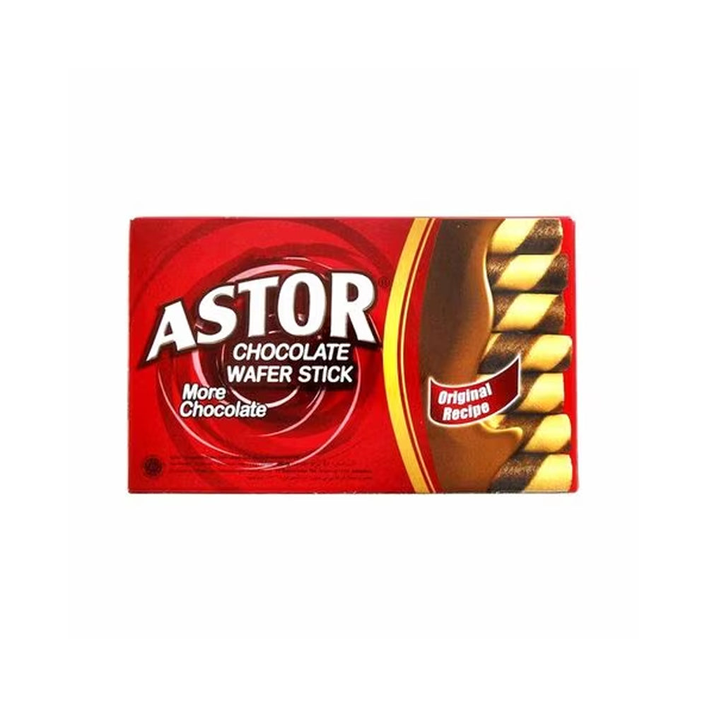 Astor Chocolate Wafer Stick Cokelat 40g - Snapcart.pk