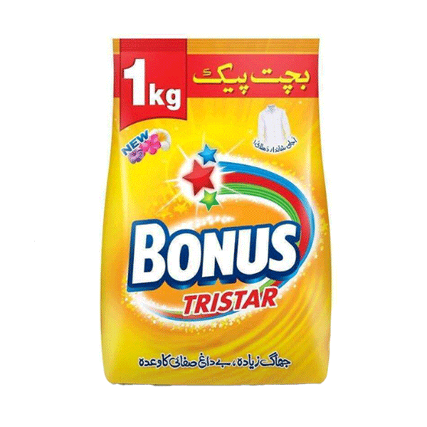 Bonus Tristar Washing Powder 1kg - Snapcart.pk