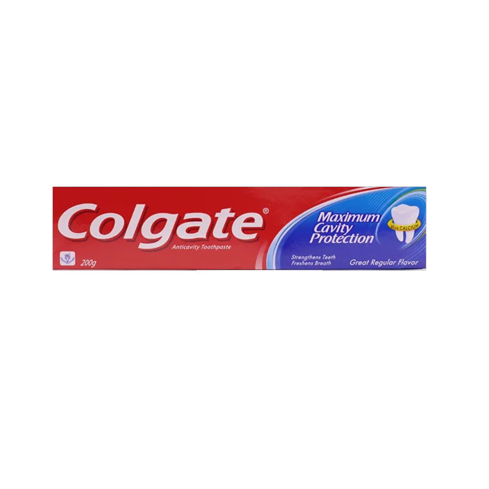 Colgate Maximum Cavity Protection Toothpaste 200g Colgate