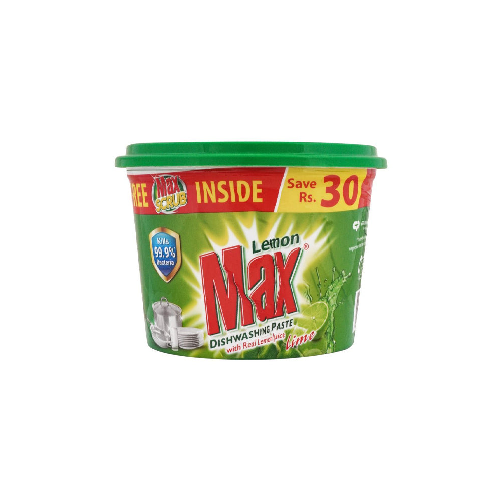 Lemon Max Diswashing Paste Green 750g - Snapcart.pk
