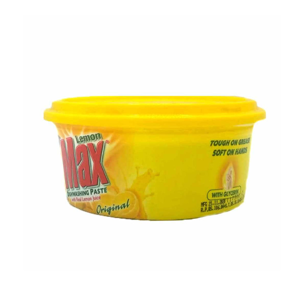 Lemon Max Dishwashing Paste Yellow 400g - Snapcart.pk