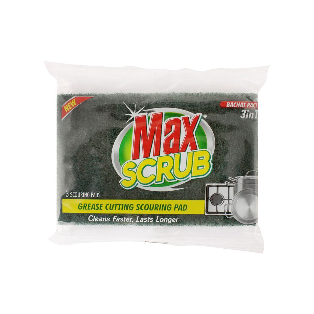 Max Grease Cutting Scouring Pad Bachat Pack 3in1 - Snapcart.pk