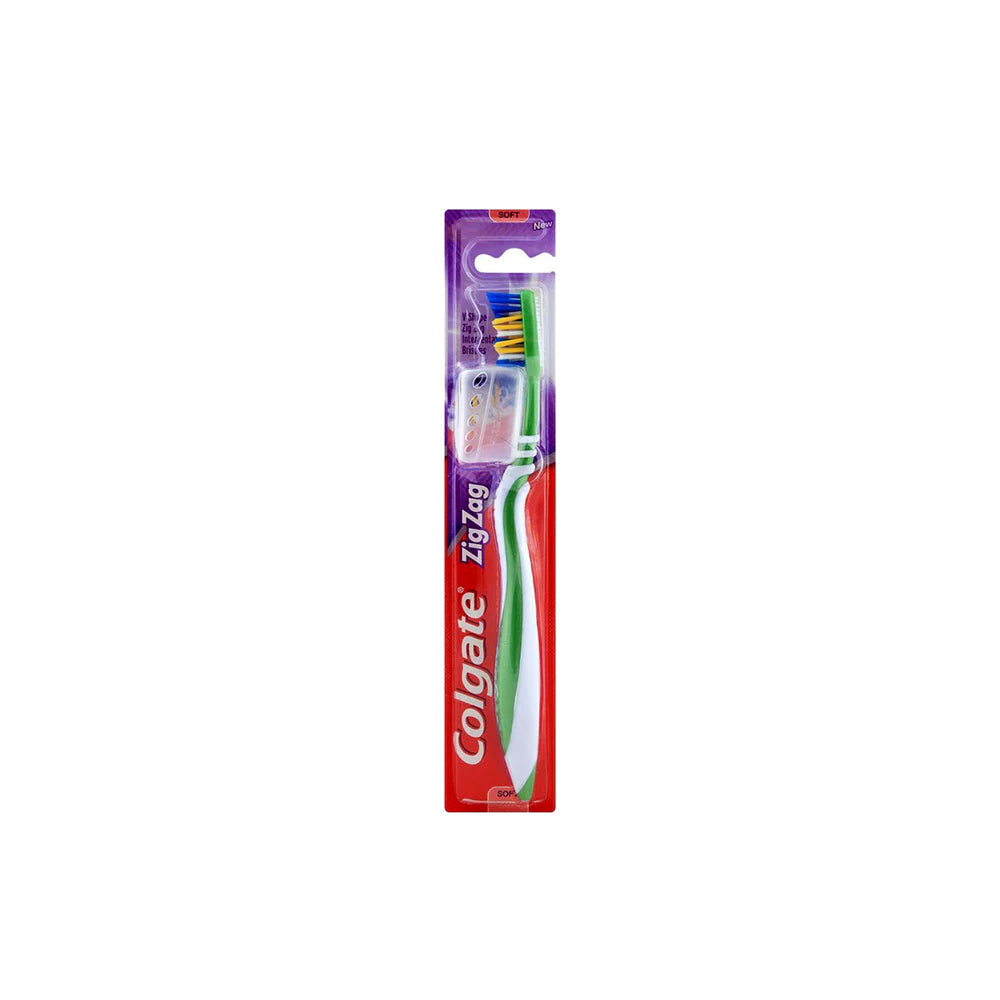Colgate Zig Zag Soft Toothbrush 2s Colgate