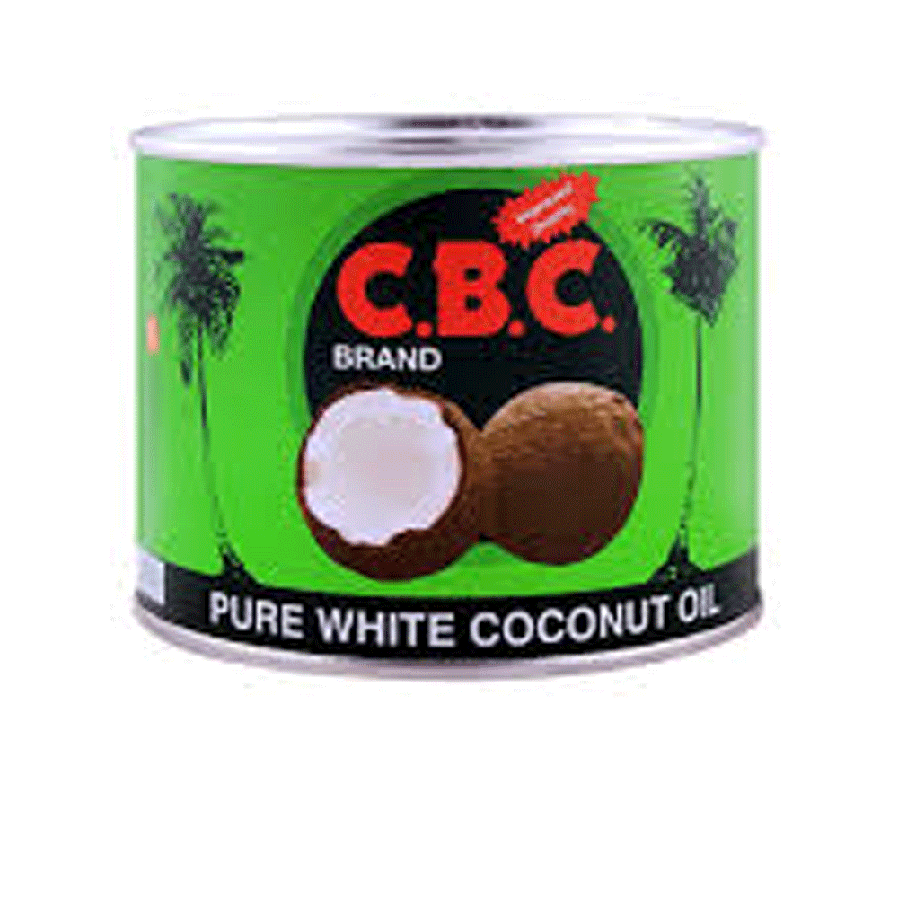 C.b.c Pure White Coconut Oil Tin 400g - Snapcart.pk