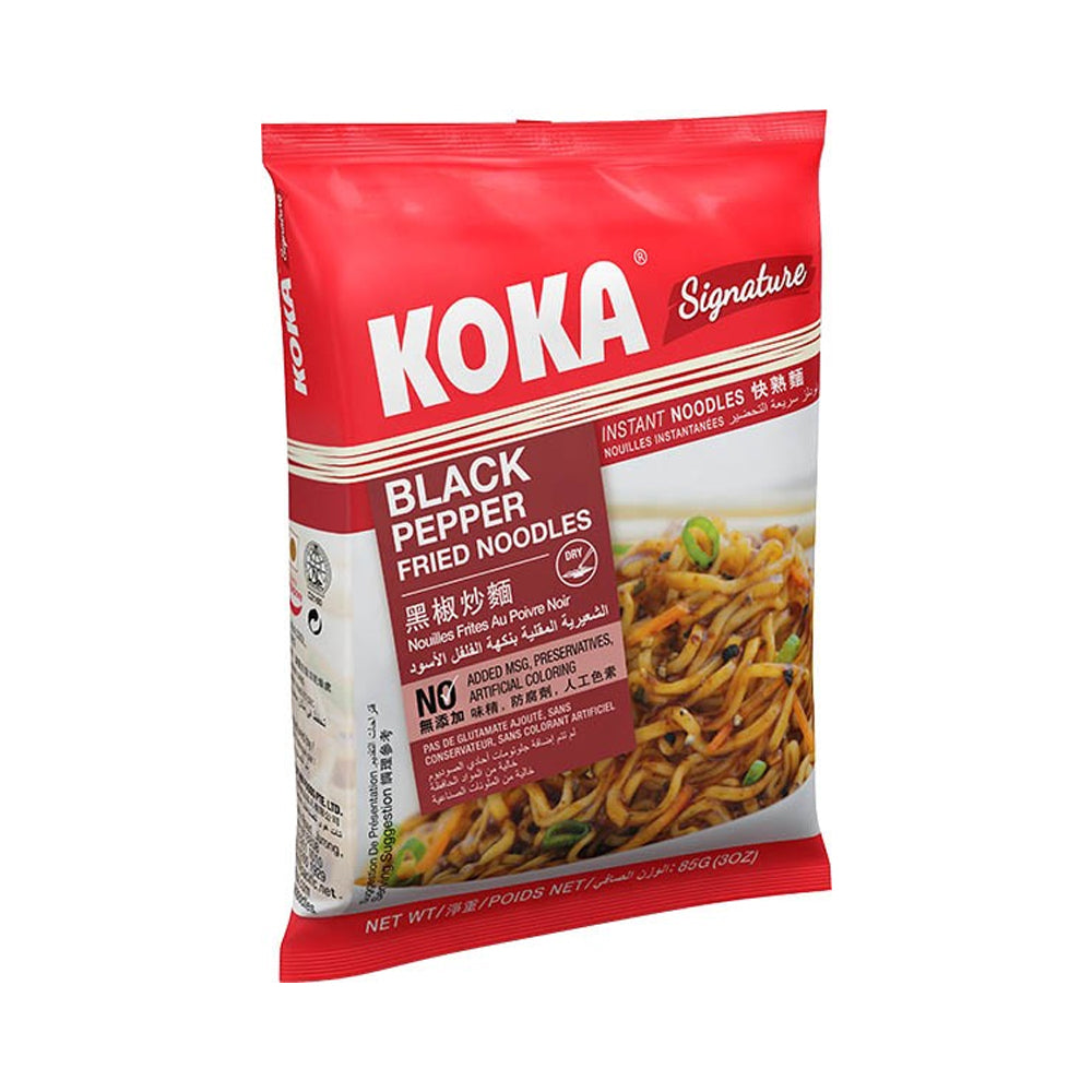 Koka Black Pepper Fried Noodle 85g - Snapcart.pk