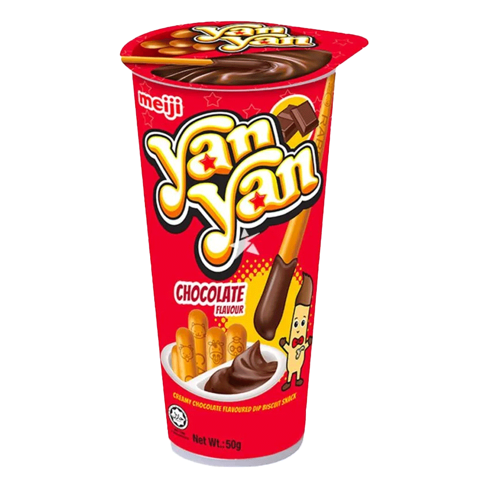 Meiji Yan Yan Chocolate Flavour Biscuit 50g