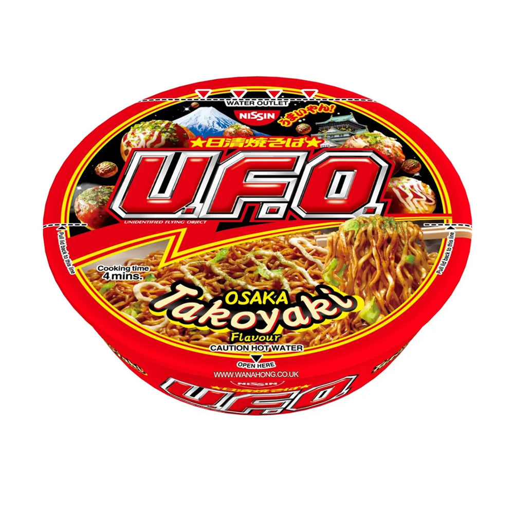 Nissin U.F.O Osaka Takoyaki Flavour Noodle 105g - Snapcart.pk