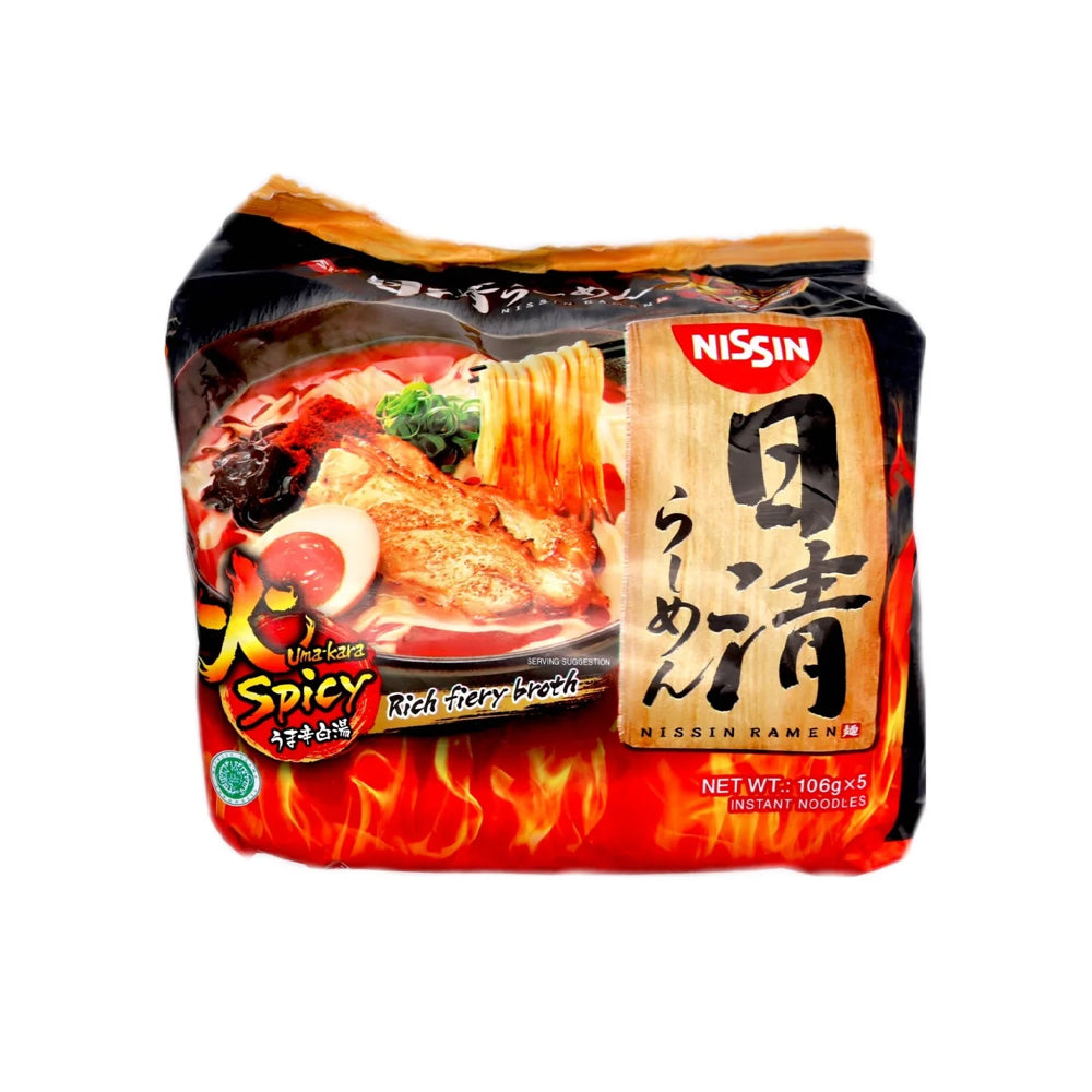 Nissin Uma-kara Spicy Noodles 106g - Snapcart.pk