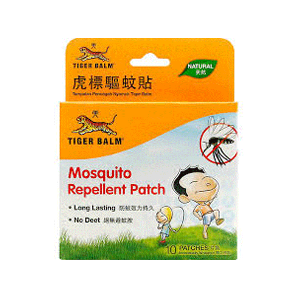Tiger Balm Mosquito Repellent Patch 10s (singapor)