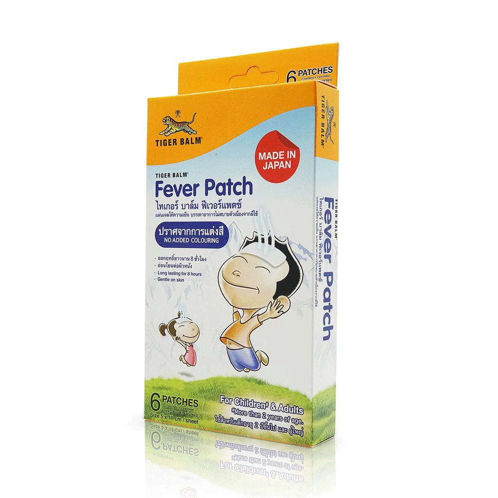 Tiger Balm Fever Patches 6s Box