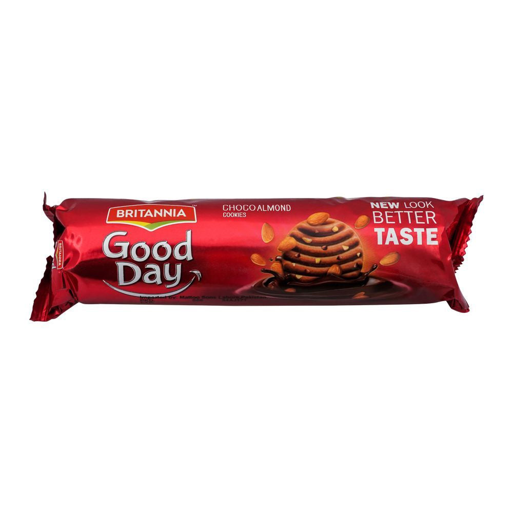Britannia Good Day Choco Almond Cookies 120gm - Snapcart.pk
