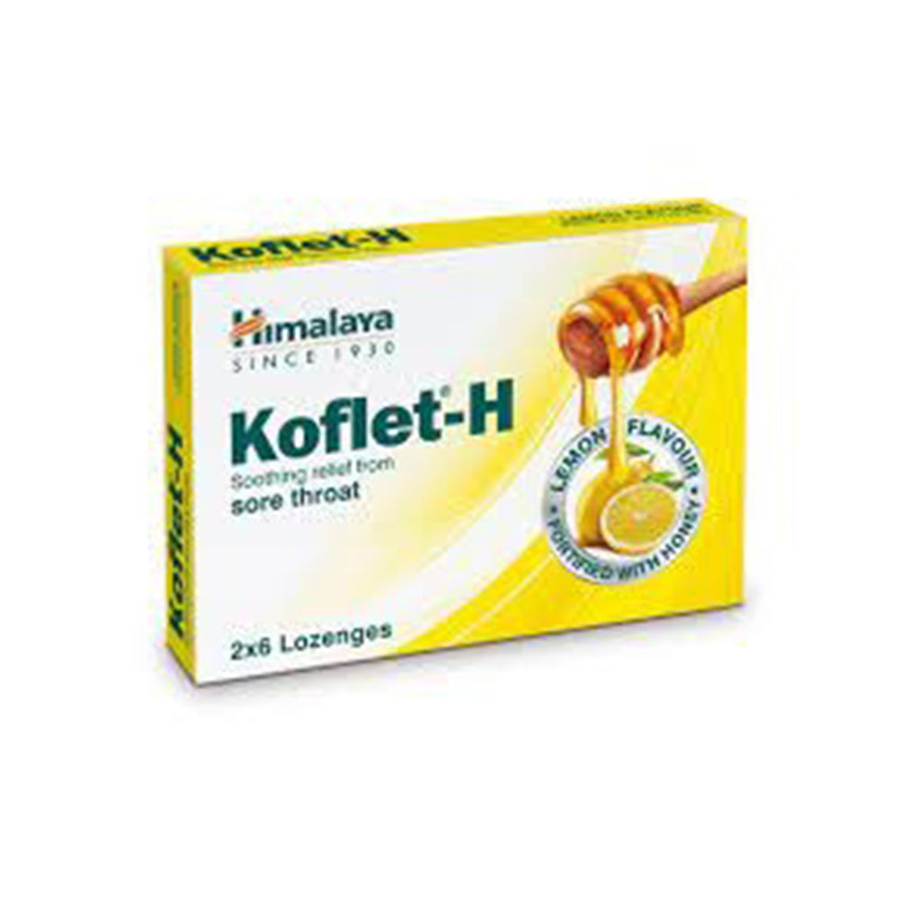 Himalaya Koflet-h Lemon Lozenges 2x6 - Snapcart.pk