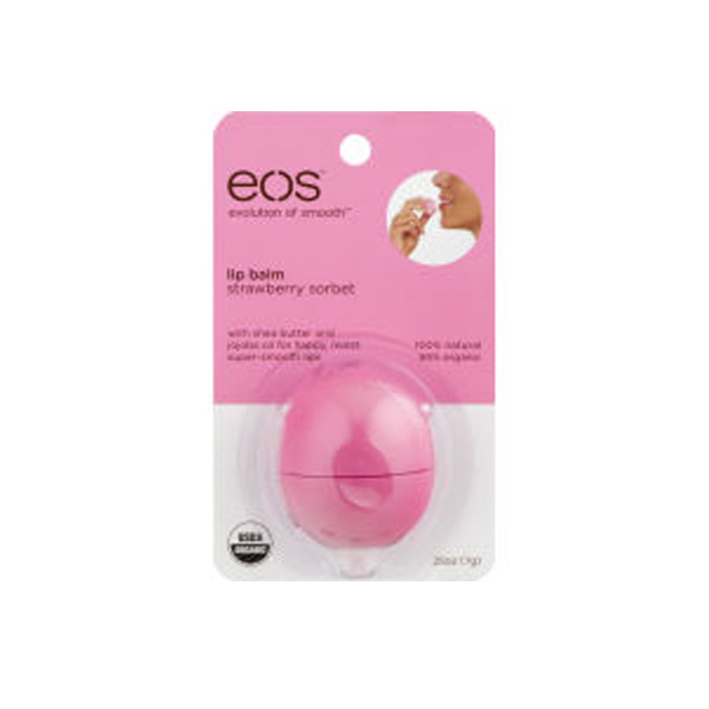 Eos Lip Balm Strawberry Sorbet 7g - Snapcart.pk